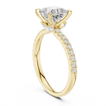 Gold Ring DDLR-1014, Yellow Gold