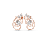 Gold Earrings L29-120, Rose Gold