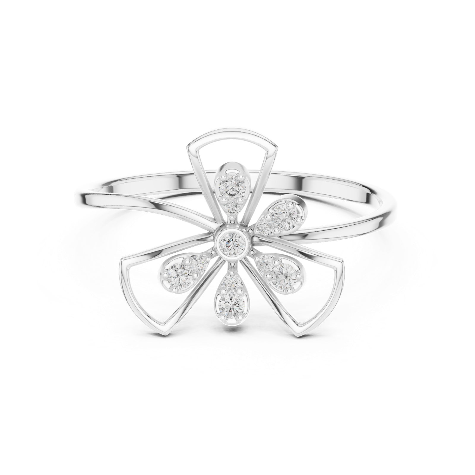 Gold Ring 1 (205), White Gold