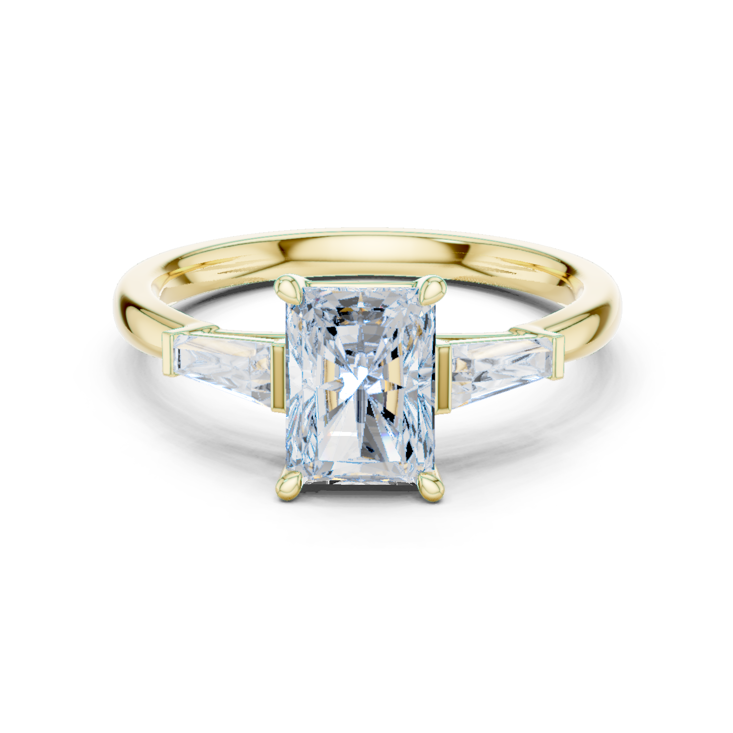 Gold Ring DDLR-923, Yellow Gold