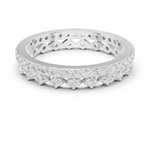 Gold Ring R41, White Gold