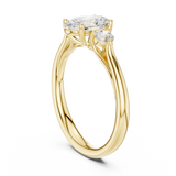 Gold Ring DDLR-727, Yellow Gold, view 1