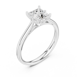Gold Ring DDLR-798, White Gold, view 2