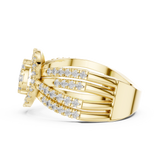 Gold Ring 19-120008L, Yellow Gold, view 3