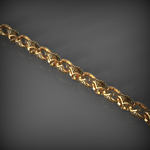 Gold Cuban Chain L38-613, Yellow Gold