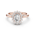 Gold Ring DDLR-698, Rose Gold