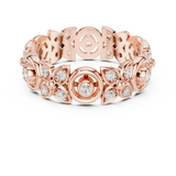 Gold Ring R36, Rose Gold, view 4