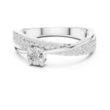 Gold Ring SBWR(1), White Gold, view 4