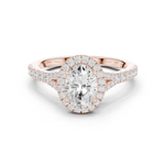 Gold Ring DDLR-910, Rose Gold