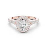 Gold Ring DDLR-910, Rose Gold