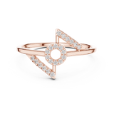 Gold Ring Ledis Ring, Rose Gold, view 4