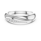Gold Ring SBMR(14), White Gold, view 4