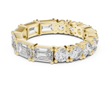 Gold Ring DDLR-228, Yellow Gold, view 4