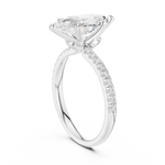 Gold Ring DDLR-1012, White Gold