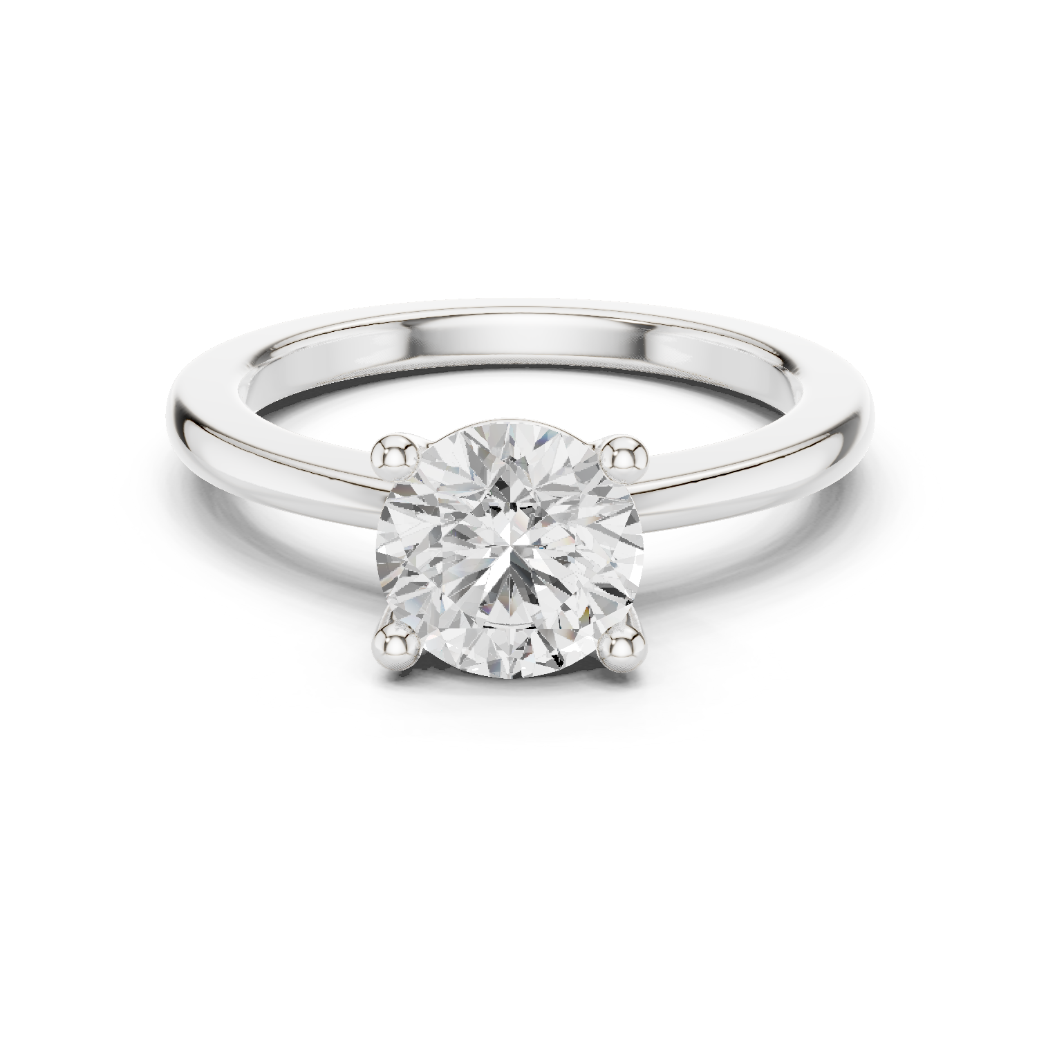 Gold Ring DDLR-848, White Gold
