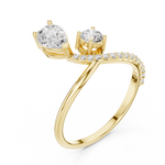 Gold Ring SBWR(59), Yellow Gold, view 2