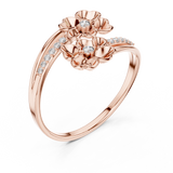 Gold Ring 1 (149), Rose Gold, view 2