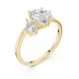 Gold Ring SBWR(10), Yellow Gold, view 2