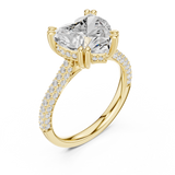 Gold Ring DDLR-955, Yellow Gold, view 2