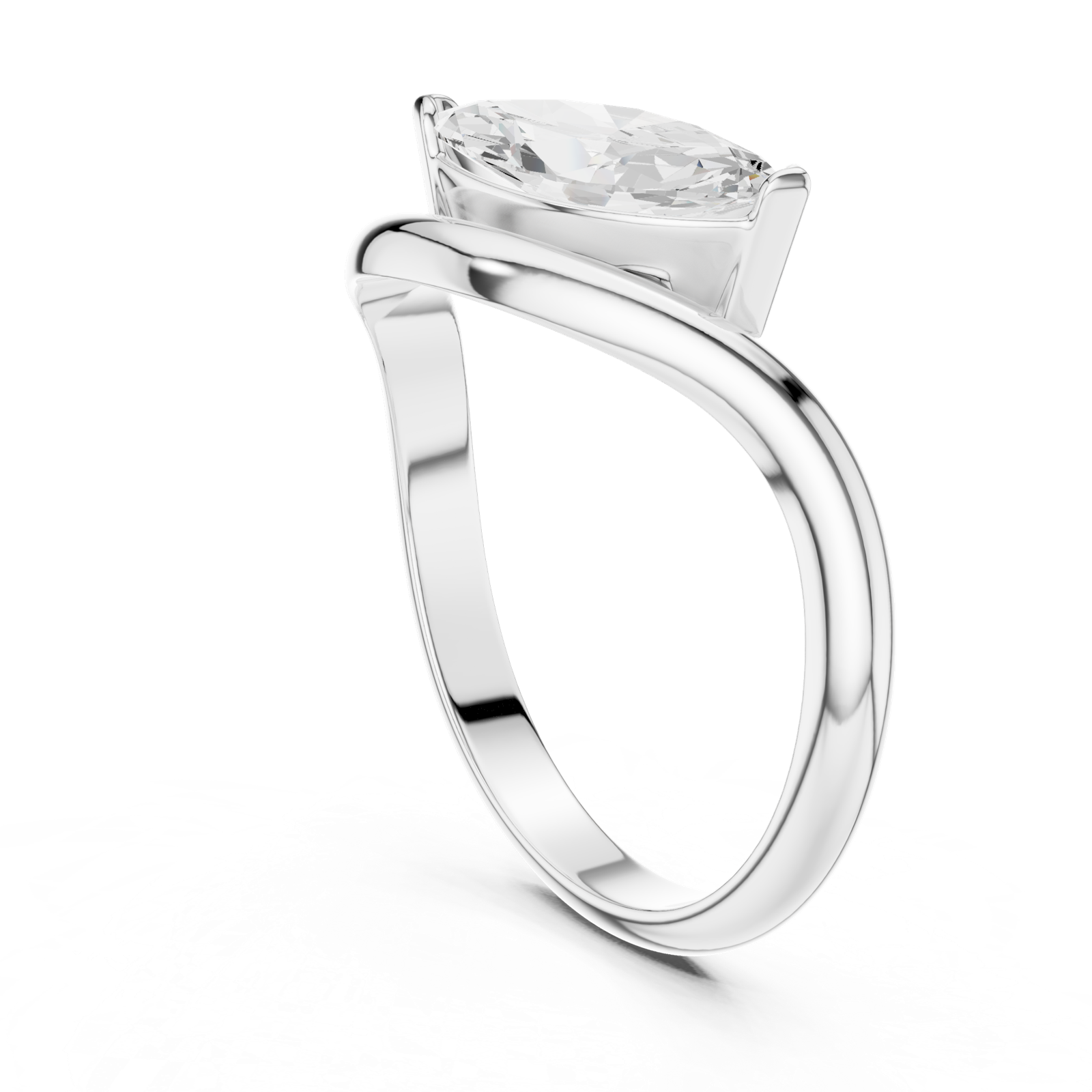 Gold Ring SBWR(30), White Gold