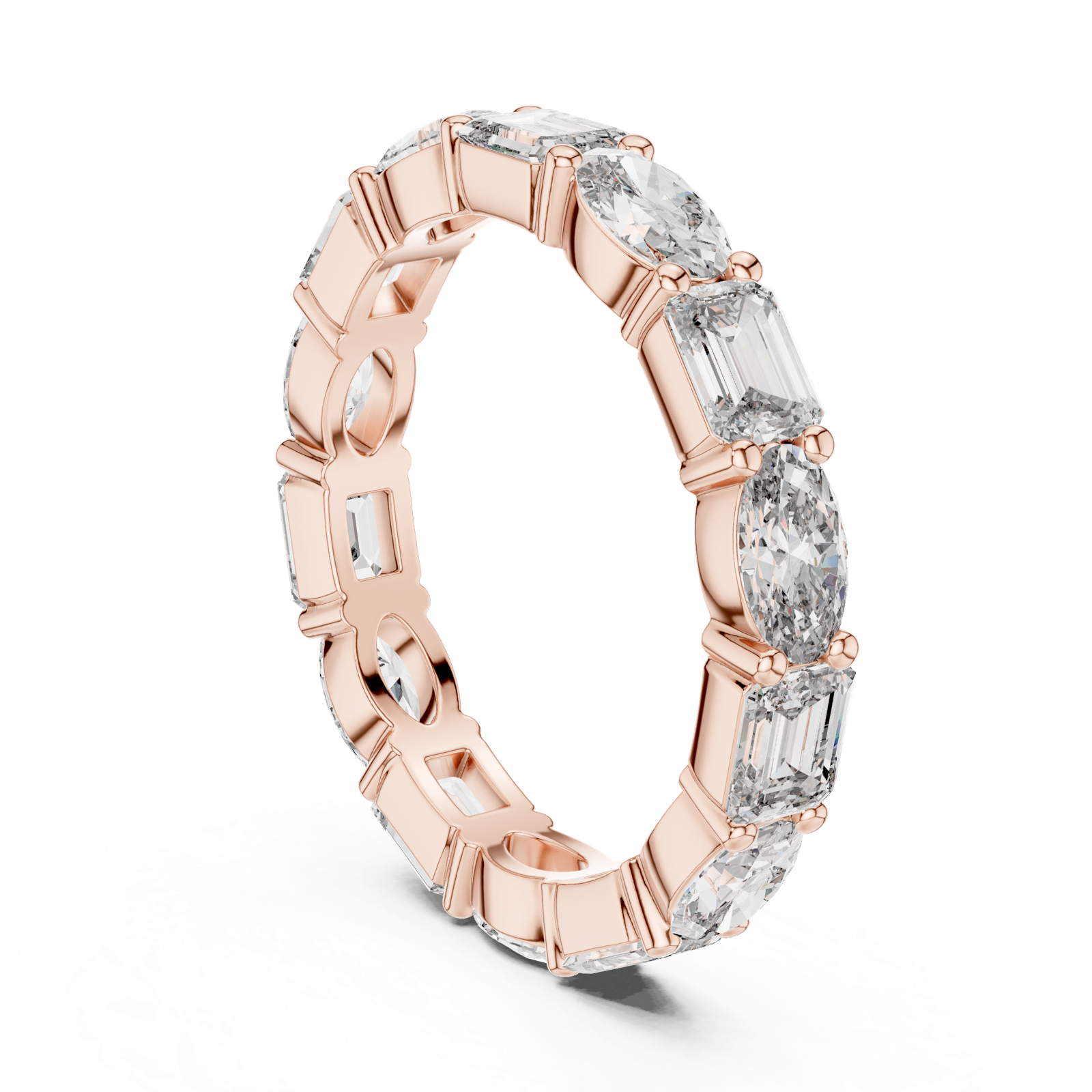 Gold Pendant 9-10023L_06, Rose Gold, view 1