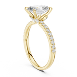 Gold Ring DDLR-1015, Yellow Gold