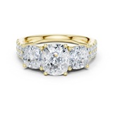 Gold Ring DDLR-716, Yellow Gold