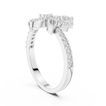 Gold Ring LR-01 (71), White Gold, view 1