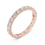 Gold Ring DDLR-623, Rose Gold, view 2