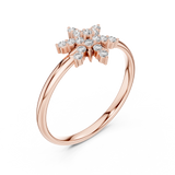 Gold Ring 1 (410), Rose Gold, view 2