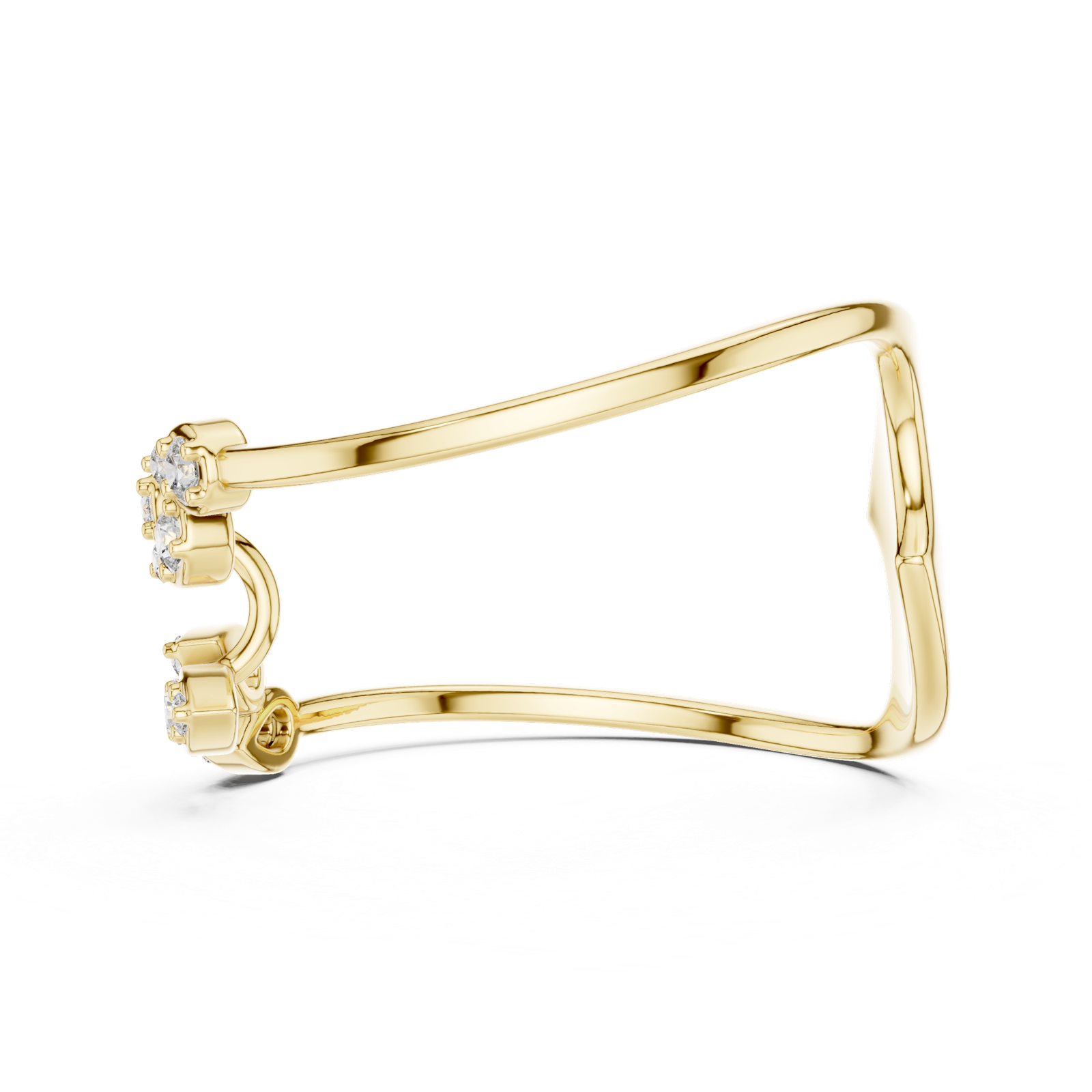 Gold Ring 1 (258), Yellow Gold, view 3