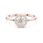 Gold Ring DR-6162, Rose Gold