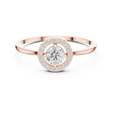 Gold Ring DR-6162, Rose Gold