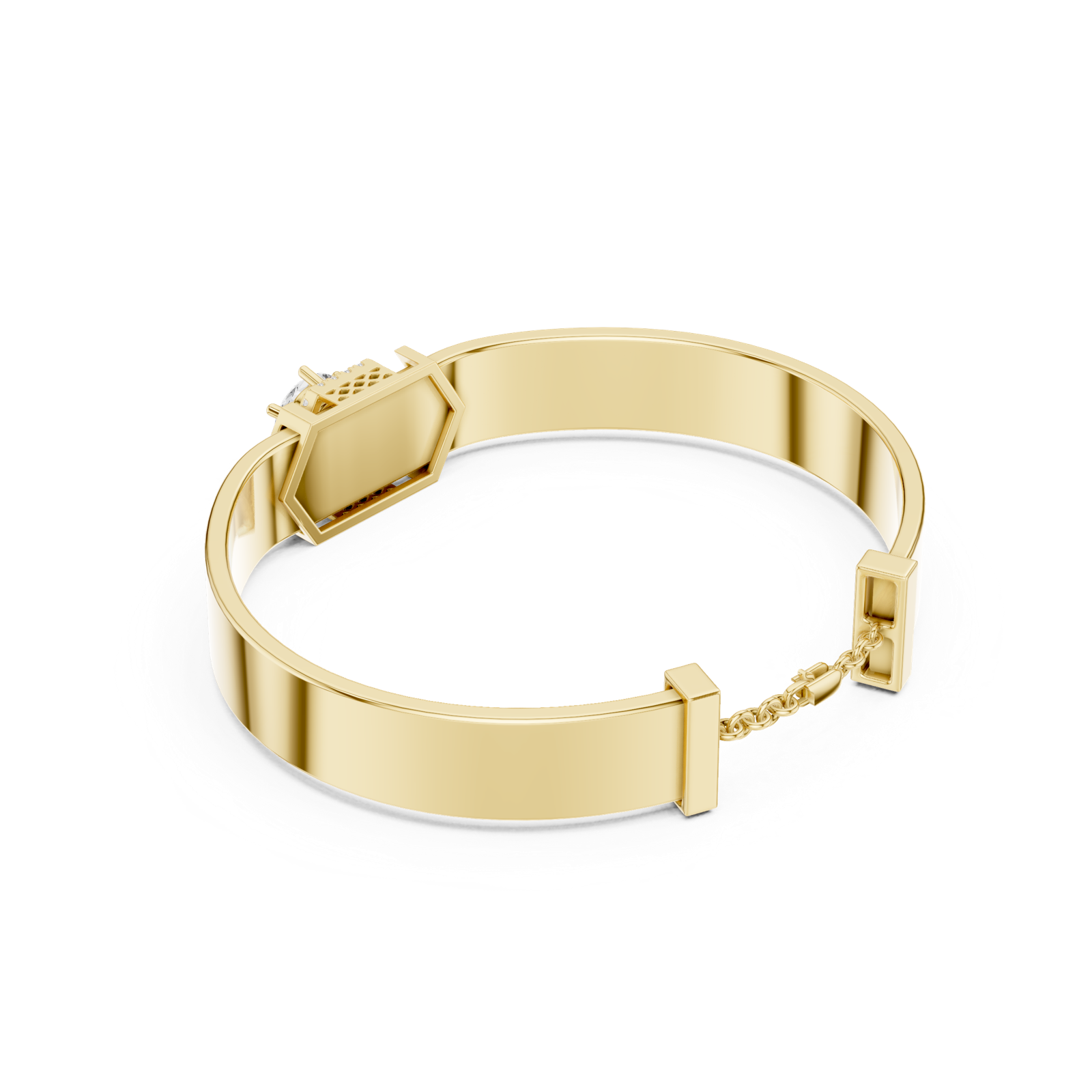 Gold Bracelet SBMB (6), Yellow Gold, view 2