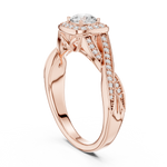 Gold Ring LR-0259, Rose Gold