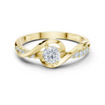 Gold Ring DDLR-836, Yellow Gold
