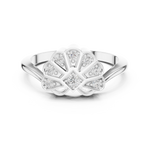 Gold Ring 00001L (50), White Gold