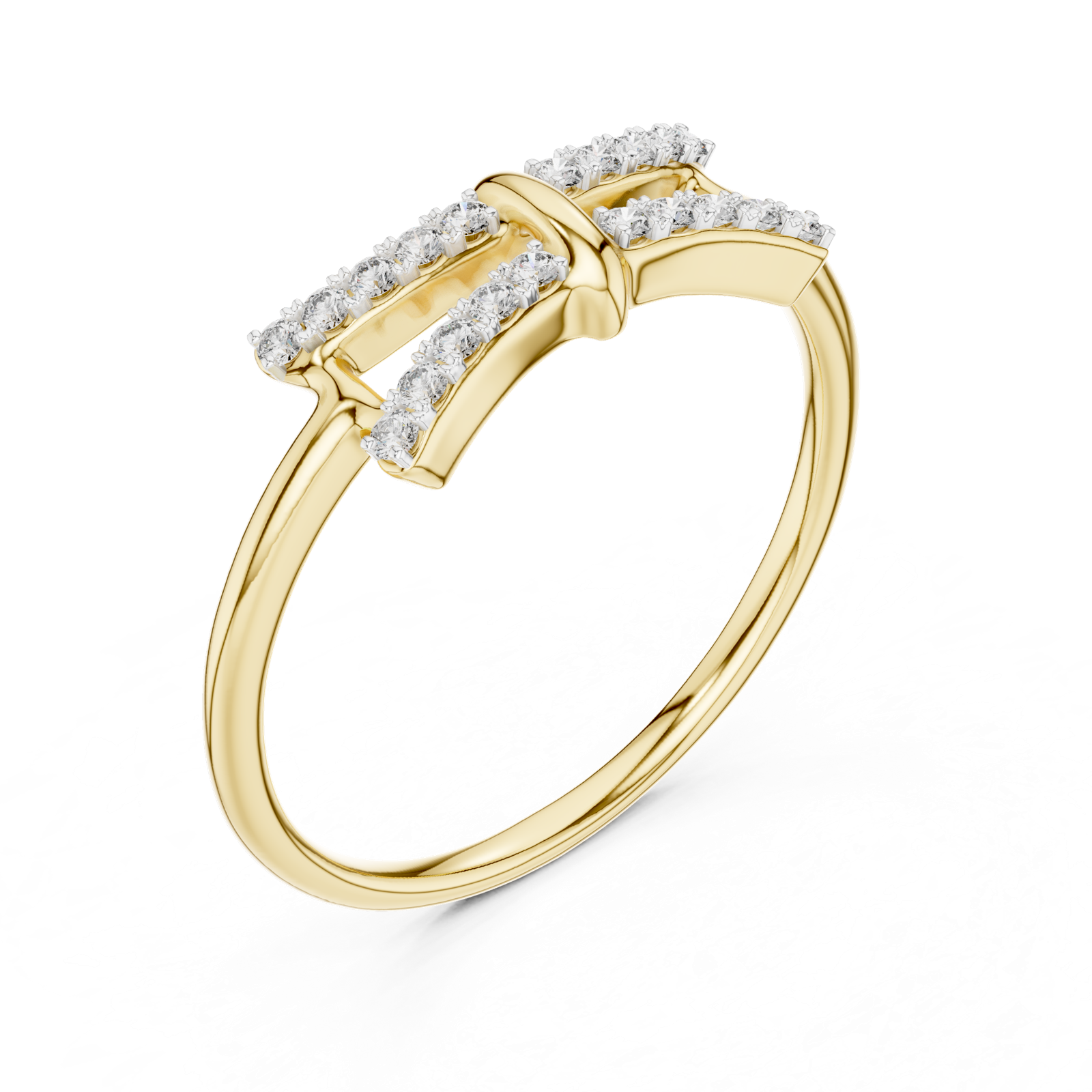 Gold Ring 12-10050@L, Yellow Gold, view 2