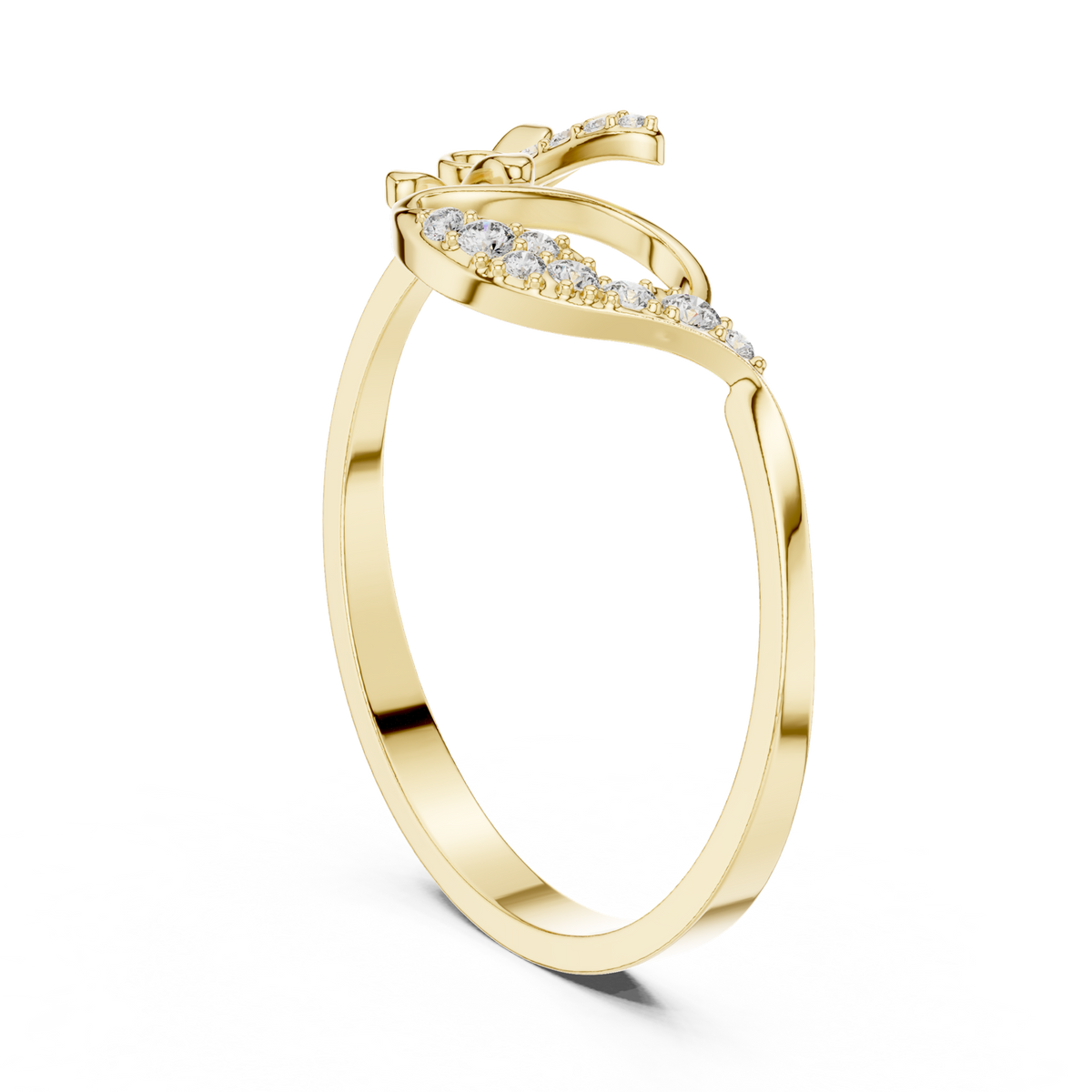 Gold Ring 1 (206), Yellow Gold, view 1