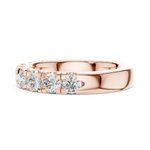 Gold Ring DDLR-600, Rose Gold, view 3
