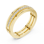 Gold Ring ALR-1, Yellow Gold, view 2