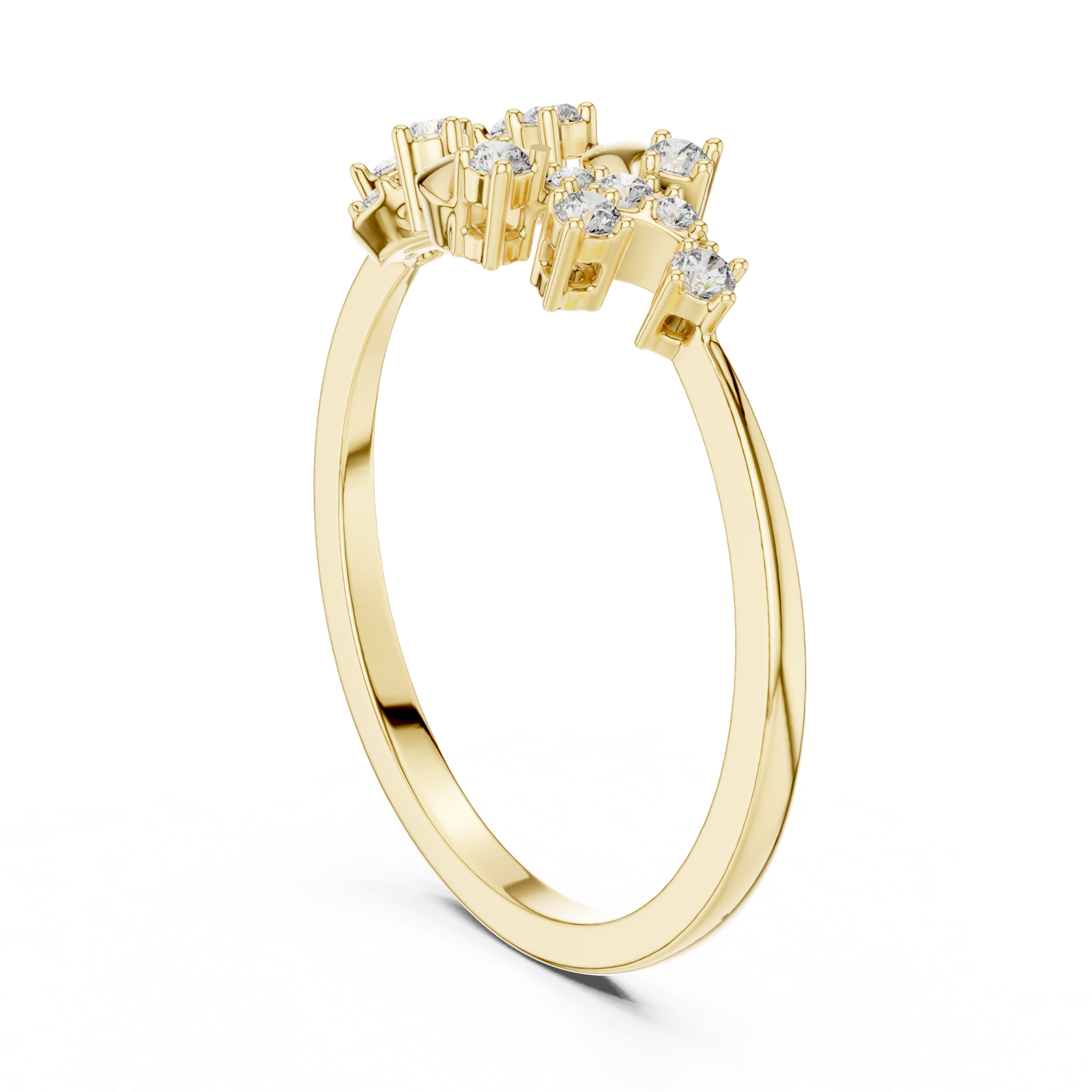 Gold Ring LR-01 (68), Yellow Gold