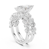 Gold Ring DDLR-942, White Gold, view 1