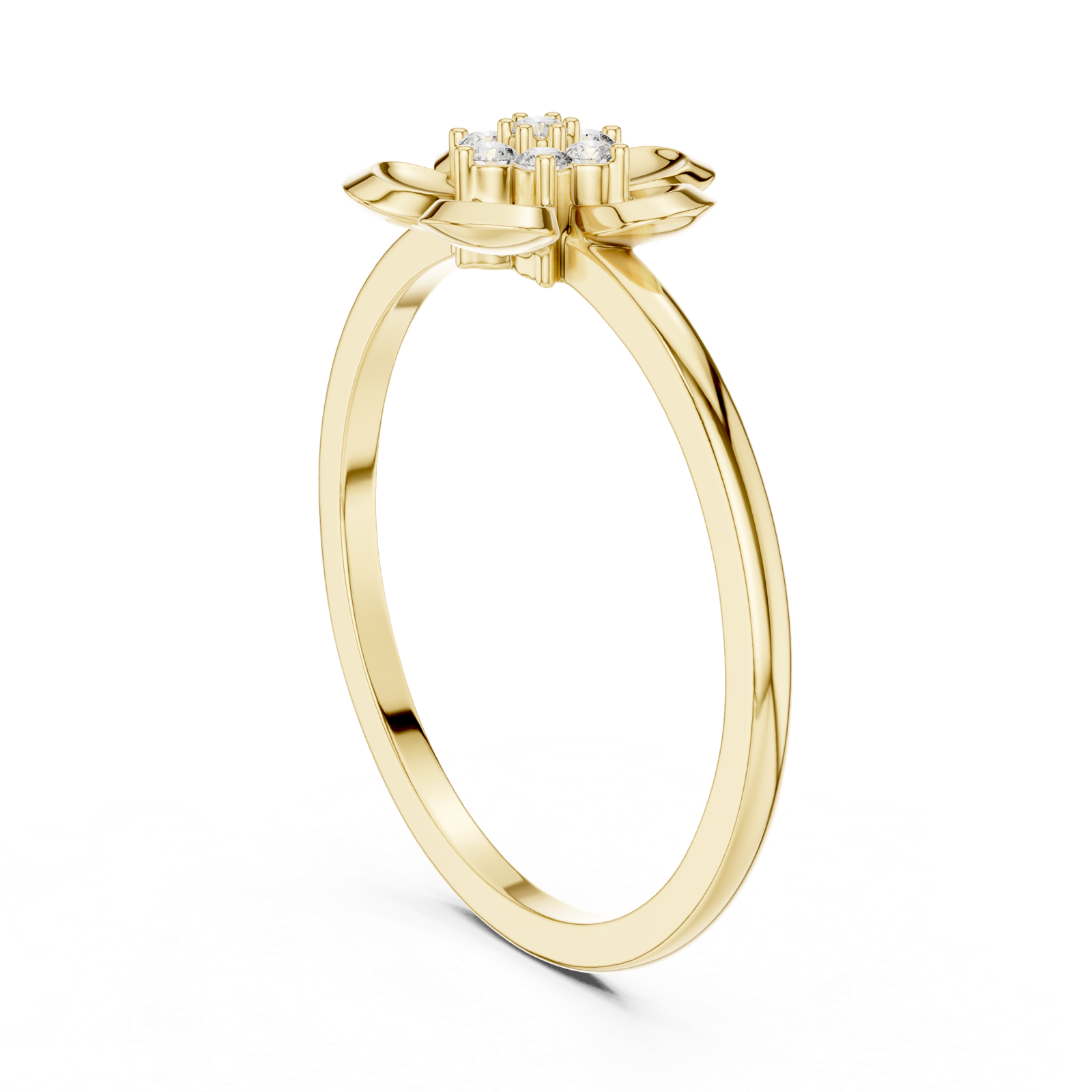 Gold Ring DR-6259, Yellow Gold