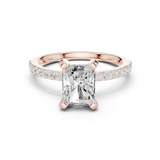 Gold Ring DDLR-891, Rose Gold