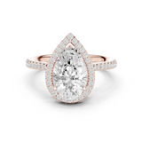 Gold Ring DDLR-747, Rose Gold