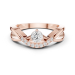 Gold Ring DDLR-829, Rose Gold