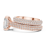 Gold Ring DDLR-013, Rose Gold, view 3