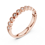 Gold Ring DDLR-770, Rose Gold, view 2
