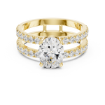 Gold Ring DDLR-1060, Yellow Gold, view 4